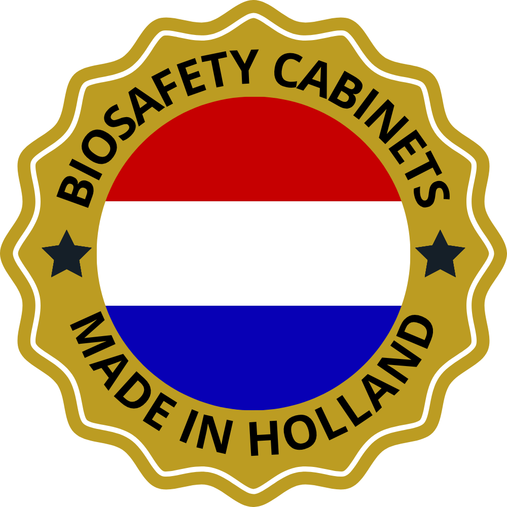 Label biological safety cabinets made in Holland