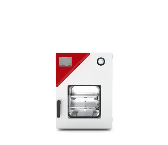 Binder VDL 23, 24 liter atex vacuum drying chamber without vacuum module. For drying at low temperatures of flammable samples.