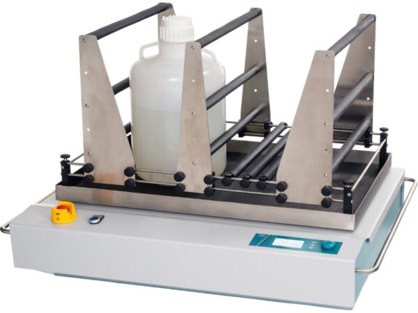Heavy duty shaker for bidons