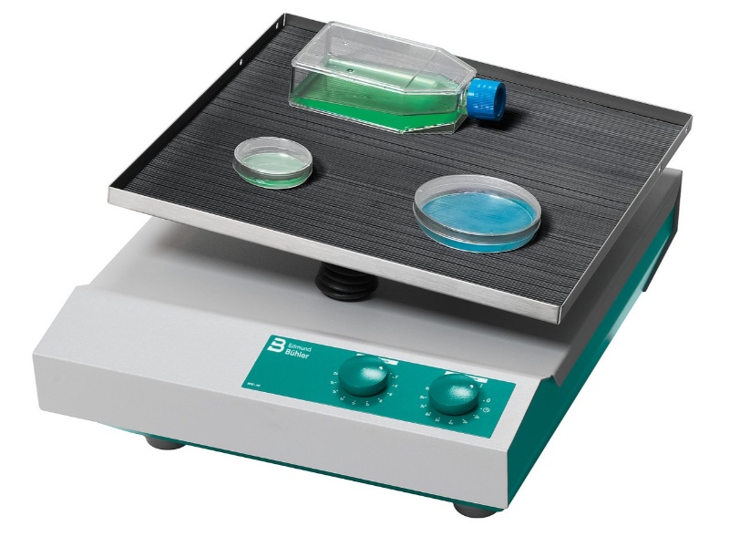 Tilt laboratory shaker for cell culture flasks, petri dishes,...