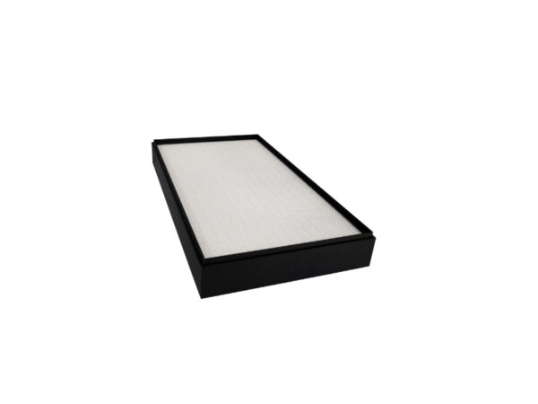 Filtre à particules Erlab configuré comme filtre HEPA ou ULPA pour les hottes sans conduit Captair ou les stations de pesage/hottes.