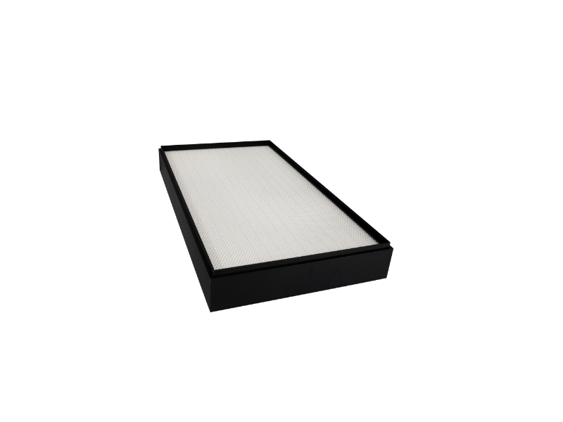 Filtre à particules Erlab configuré comme filtre HEPA ou ULPA pour les hottes sans conduit Captair ou les stations de pesage/hottes.