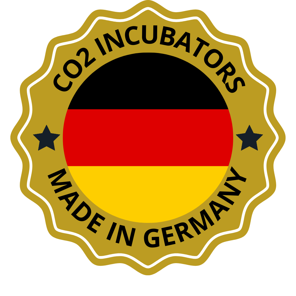 Label co2 incubators made in germany