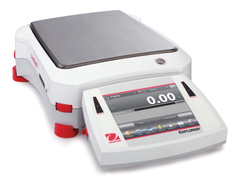 ohaus explorer precisiebalans voor 0,01g wegen