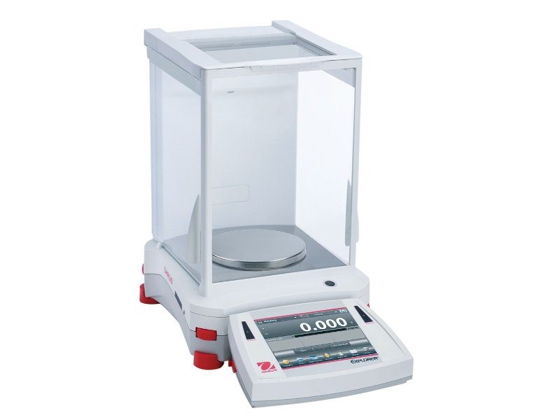 Balance de précision Ohaus explorer pour le pesage de 1 mg