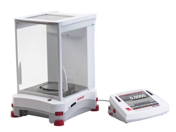 Ohaus explorer analytical balance with separated controller.