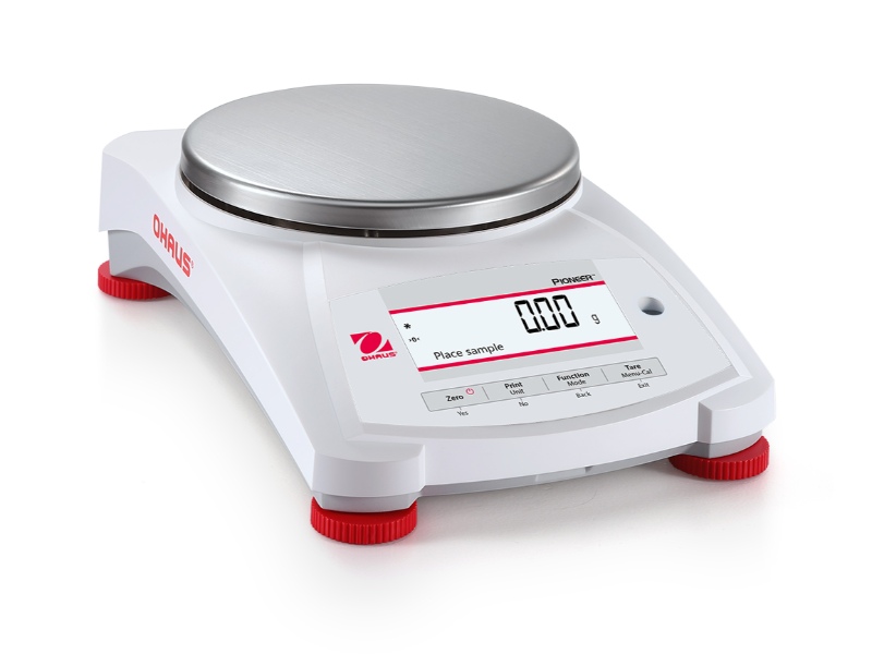Ohaus pioneer precisiebalans voor 0,01 g wegen