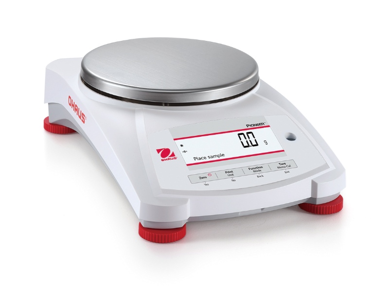 Ohaus pioneer precisiebalans voor 0,1 g wegen