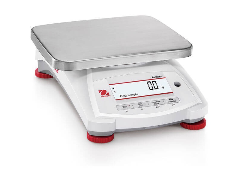 Ohaus pioneer precisiebalans voor 0,1 g wegen. Model met hoge capaciteit