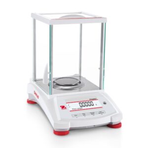 Ohaus Pioneer analytische balans voor 0,1 mg wegen van laboratoriummonsters