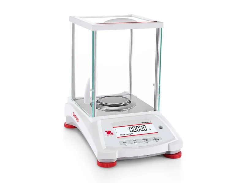 Ohaus Pioneer analytical balance for 0,1 mg weighing of laboratory samples