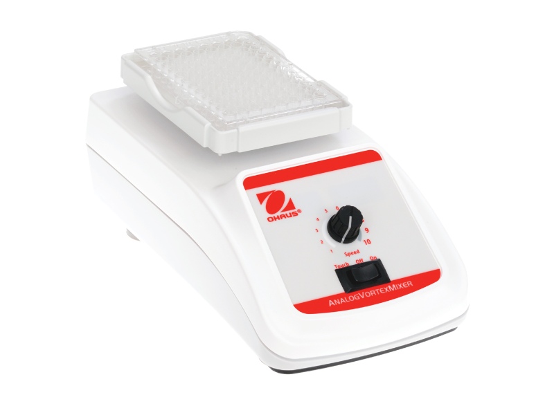 ohaus vxmpal microplate vortex mixer with plate