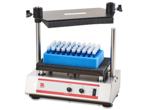 Ohaus vxmtalb multi tube vortex mixer for high throughput tube vortexing loaded