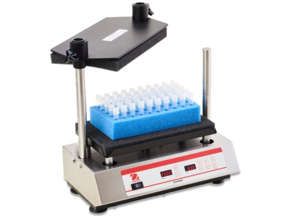Ohaus vxmtdgb multi tube vortex mixer for high throughput tube vortexing loaded