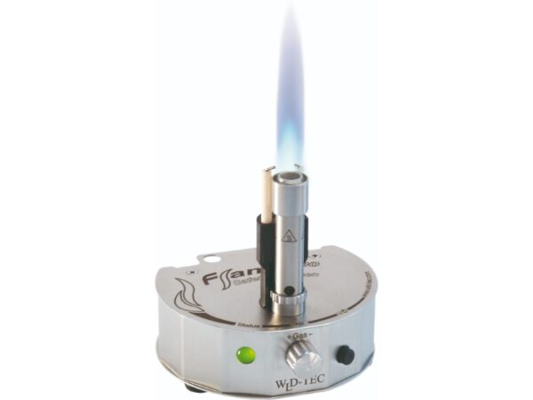 Brûleur à gaz compact Flame 100 ou brûleur bunsen pour utilisation en laboratoire.