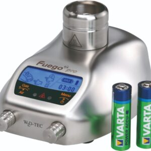 Fuego SCS pro gas burner or bunsen burner for laboratory use with sensor. battery operated
