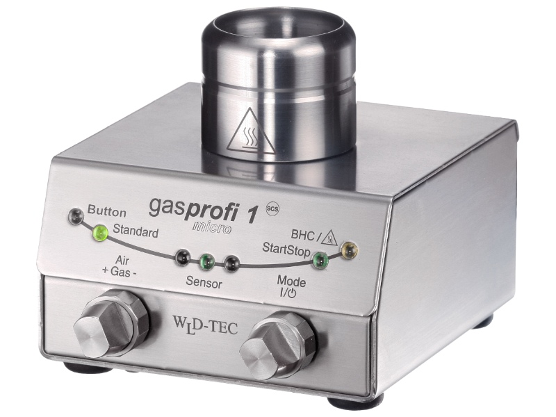 gasprofi 1 scs brûleur à gaz compact ou brûleur bunsen pour utilisation en laboratoire.