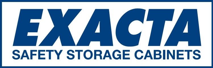 logo exacta safety storage cabinets