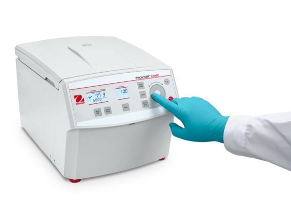 Ohaus Frontier 5000 FC5706P Multi Centrifuge for fixed angle or swing out rotor. Contol
