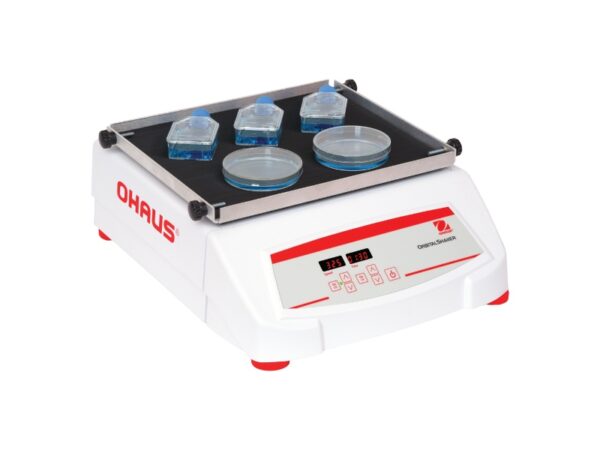 SHHD1619DG ohaus laboratory heavy duty shaker. loaded tray