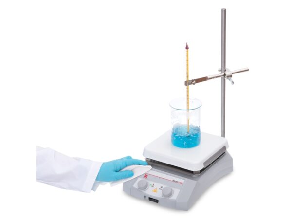 Ohaus Guardian 2000 G21HS07C hotplate stirrer for processing laboratory samples. analog control by hand