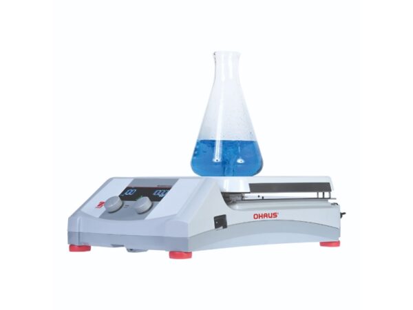 Ohaus Guardian 5000 e-G52HS10C magnetic stirrer hot plate with erlemeyer