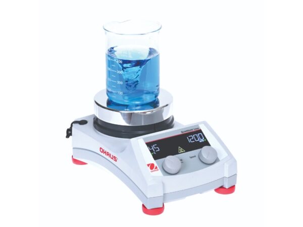 Ohaus Guardian 5000 e-G52HSRDA magnetic stirrer hot plate with beaker