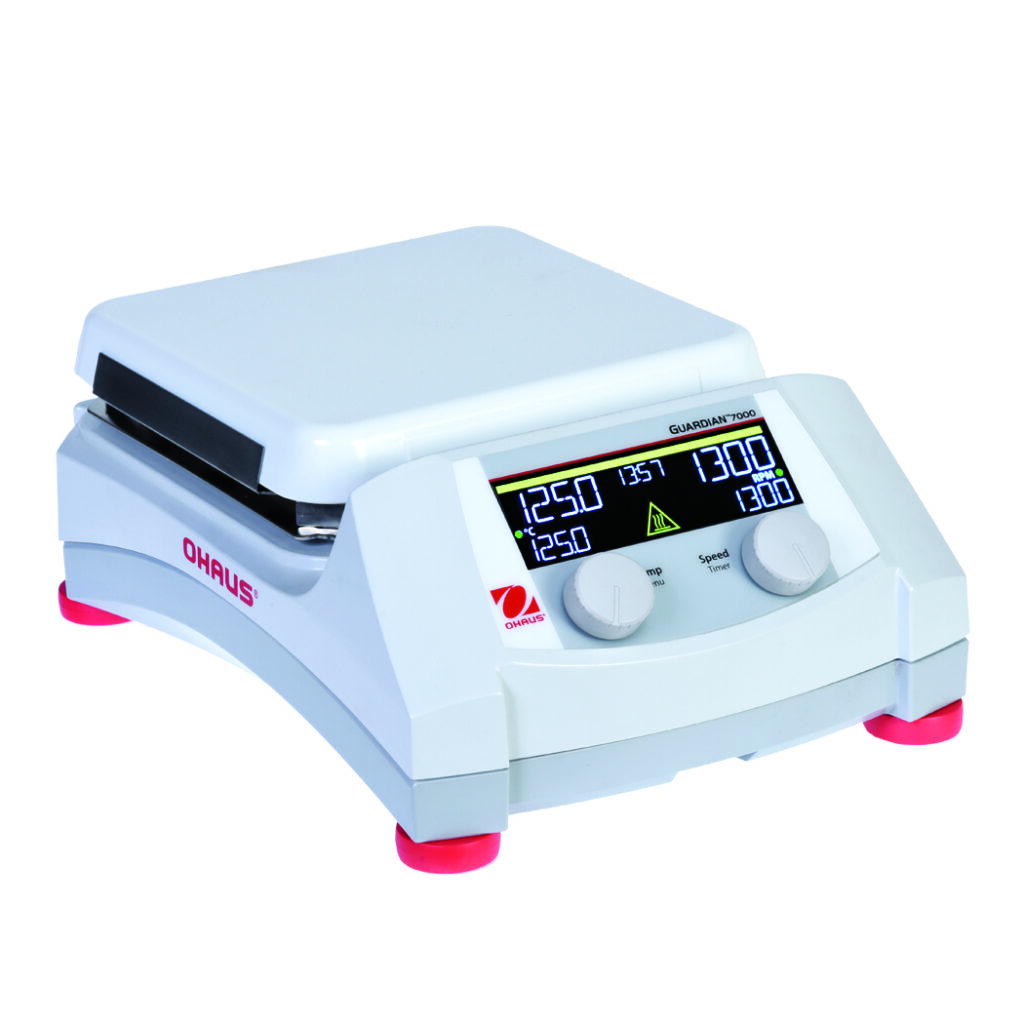 Ohaus guardian e-G71HS07C lab hot plate stirrer.