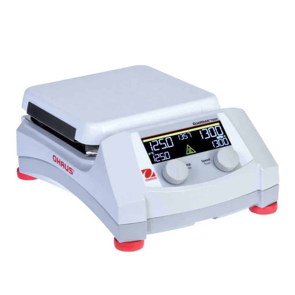 Ohaus guardian e-G71HS07C lab hot plate stirrer.