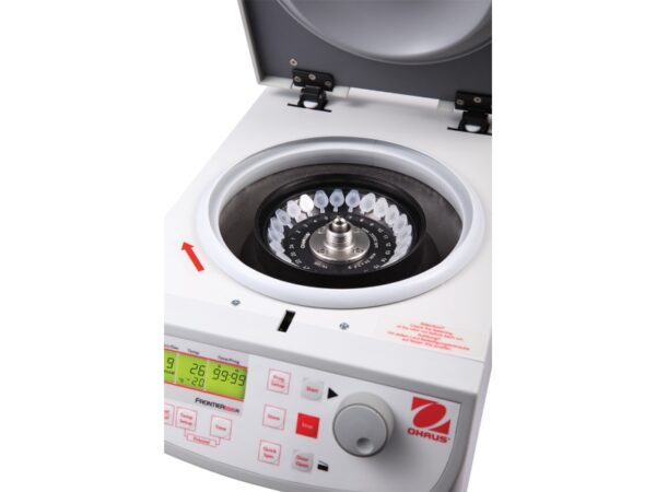 Ohaus Frontier FC5515R refrigerated high speed microtube centrifuge for 1,5ml or 2ml tubes. interior