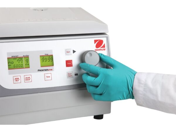 Ohaus Frontier FC5706 Multi-Purpose centrifuge. controller knob