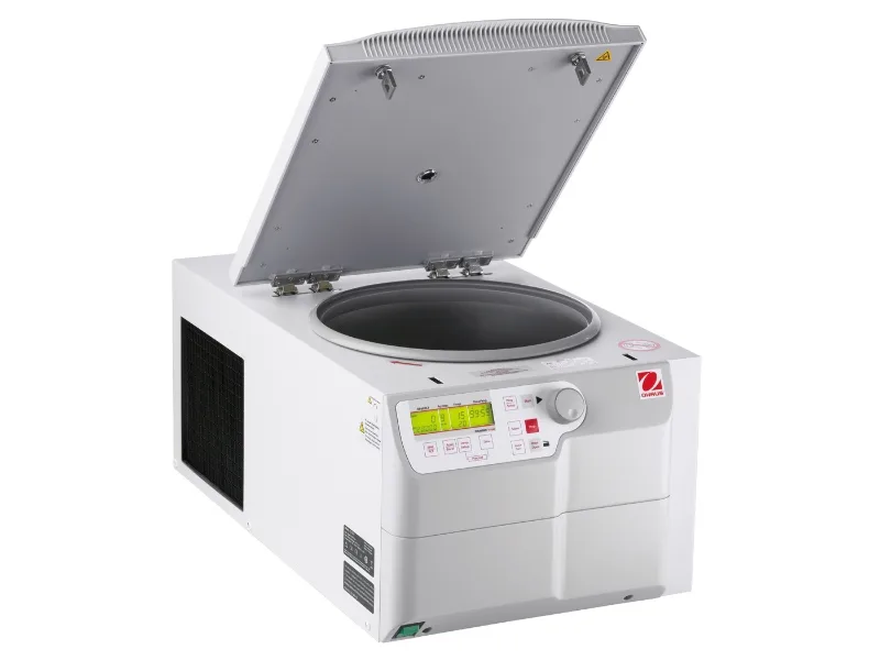 Ohaus Frontier 5000 multi pro FC5720R refrigerated multipurpose centrifuge. open unit
