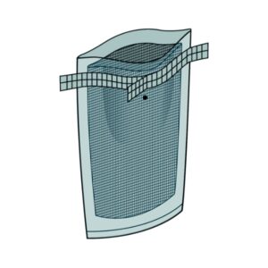 Stomacher 80 Biomaster closure strainer bags for clean and secure lab blending