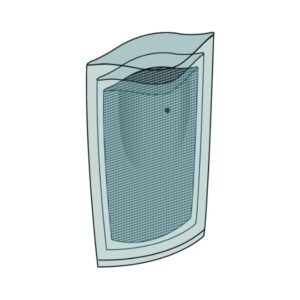 Stomacher 80 Biomaster dubbele zakken met zeef voor betere insluiting in laboratoriummengers