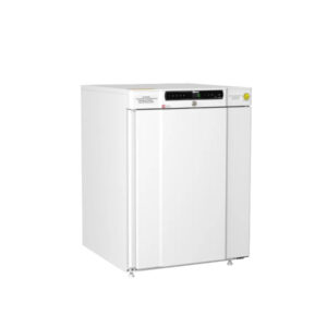 Gram Bioline Biocompact II 210 undercounter small laboratory fridge or freezer with solid door closed