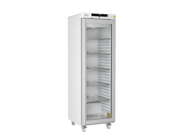 Gram Bioline Biocompact II RR410 laboratory fridge with glass door and shelves