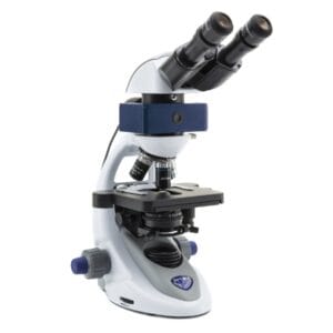 B-290 Binocular LED fluorescence microscope, 500x, IOS PLAN, B filter set. right