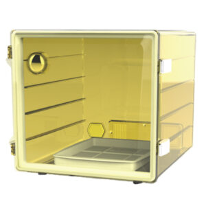 Jeiotech sdc-30u large cubic desiccator with uv protection for high-volume storage