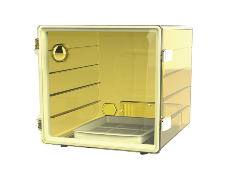 Jeiotech sdc-30u large cubic desiccator with uv protection for high-volume storage