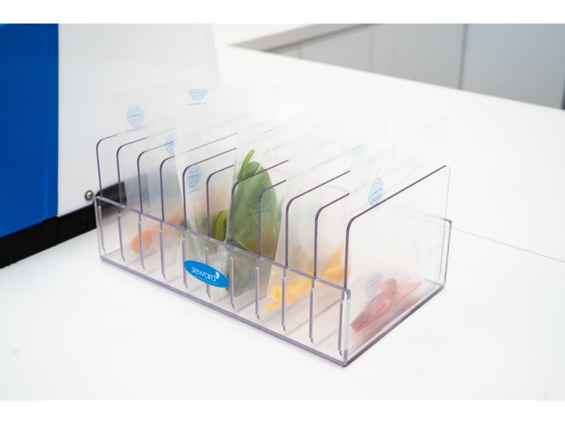 BA6096 Stomacher 400 zakkenrek met 10-plaatsindeling voor een efficiënte laboratoriumworkflow
