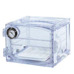 Jeiotech VDC-21 medium cubic vacuum desiccator for laboratory sample protection