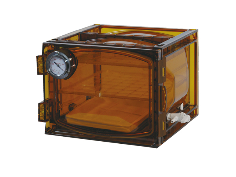 Jeiotech VDC-21U medium cubic UV-protected vacuum desiccator for lab use