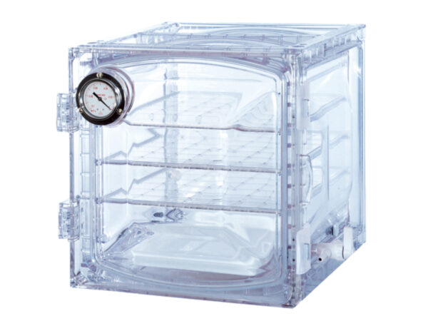 Jeiotech VDC-31 spacious cubic vacuum desiccator for moisture-sensitive materials