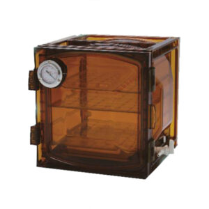 Jeiotech VDC-31U large cubic vacuum desiccator with UV protection and clear panels