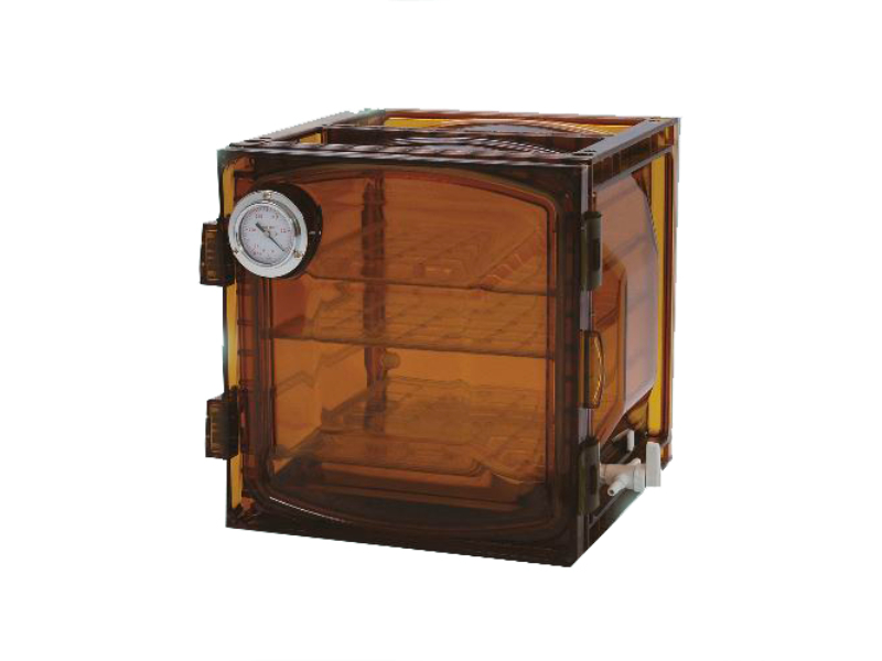 Jeiotech VDC-31U large cubic vacuum desiccator with UV protection and clear panels