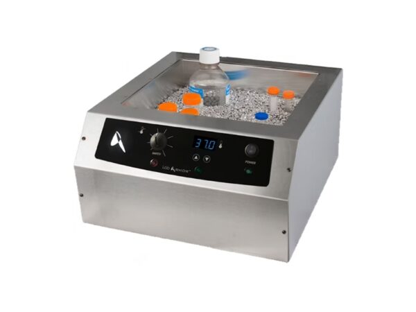 Lab Armor M714 bead bath with metal bath beads for precise temperature control in laboratory applications