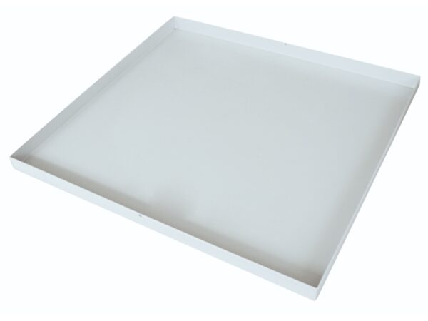 Tablette métallique de collection CRF600V avec bac de récupération - largeur 600 mm pour phytocabinet