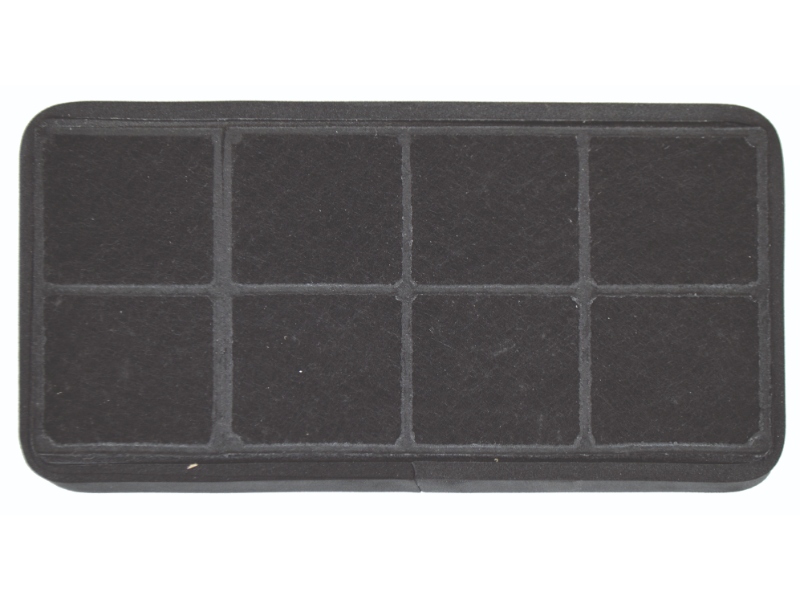 Exacta K89007 activated carbon filter panel for CFN cabinet filtration—captures solvent vapors for chemical & fireproof storage cabinets.