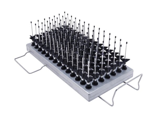 Miele laboratorium vaatwasser A 304 injectormodule – speciaal ontworpen voor intensieve reiniging van proefbuisjes en kleine glazen containers.