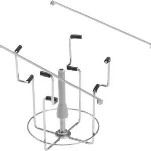 Miele laboratorium vaatwasser A 846 injector – accessoire voor de veilige en grondige reiniging van grote laboratoriumflessen.